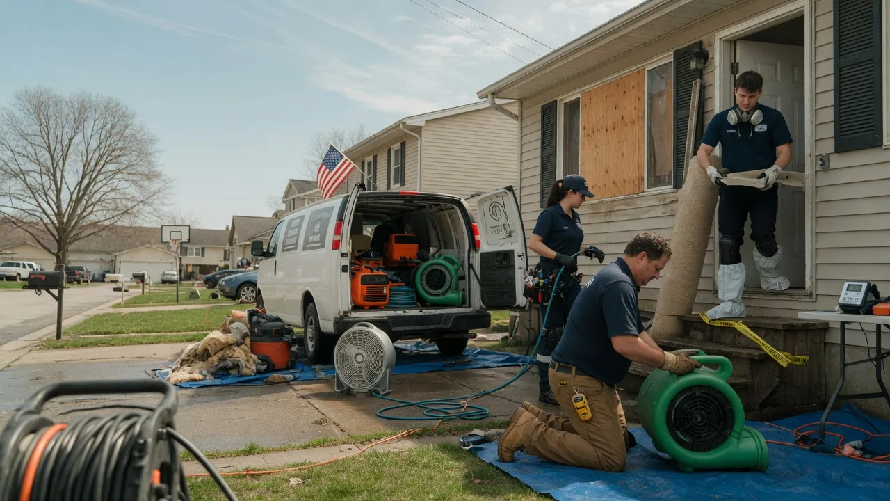 Water Damage Restoration in Sweet Springs, MO near me